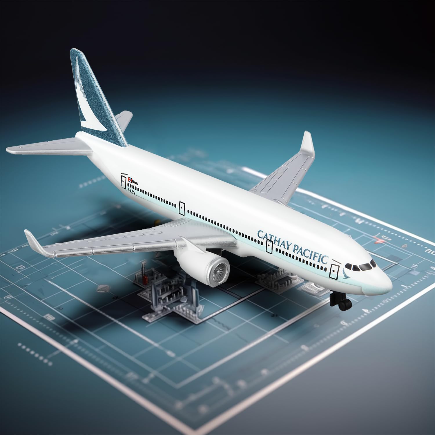 ゆうちゃん商品 AIR DO CATHAY PACIFIC Cathay Pacific Cargo Boeing 747-8F Interactive B-LJA Hong Kong